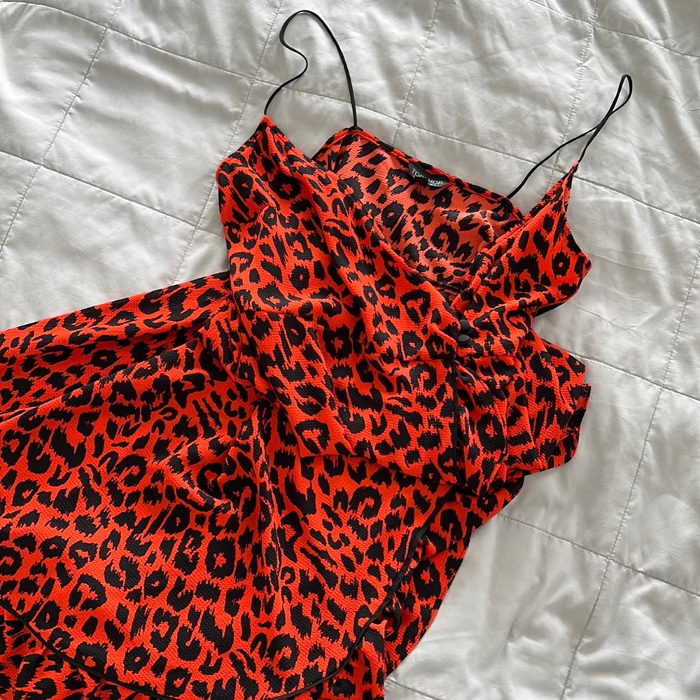 Top shop wrap dress.